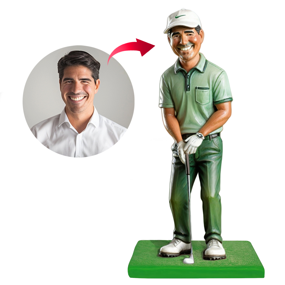 Custom Golf Bobblehead, Personalized Golf Gifts For Him, Custom Boss Gifts For Golf Lovers